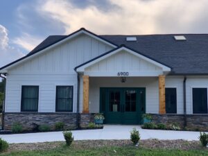 Beautiful entry - Lake Norman Assisted Living