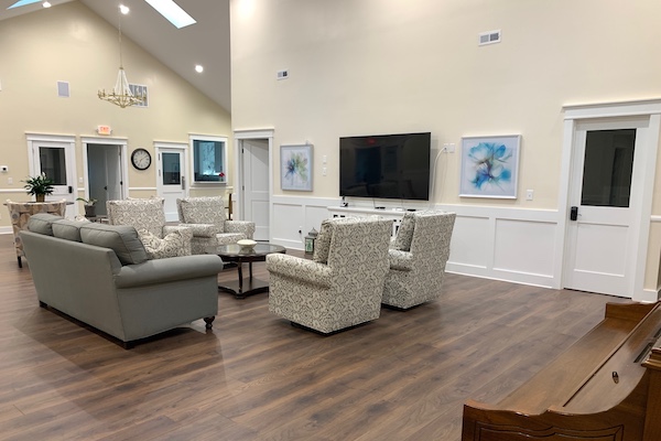 Glen Haven Huntersville assisted living exterior brand new construction Lake Norman